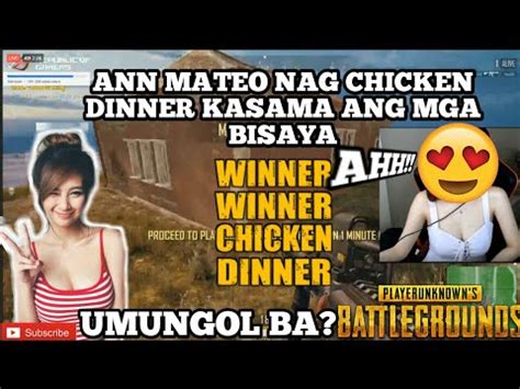 ann mateo nipslip|ANN MATEO PLAYS PUBG(nilamas ang dede MUST WATCH).